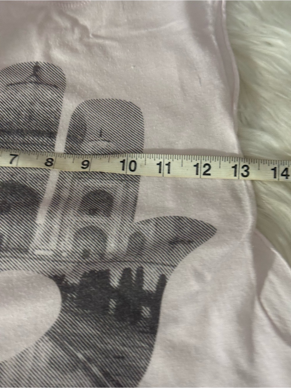Spiritual Gangster Pale Pink Graphic Muscle Tee - Picture 9 of 15